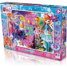 KS Winx 200 Parça Puzzle