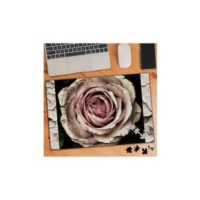 KS000798 Retro Pembe Renkli Gül 240 Parça Puzzle Yapboz