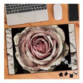 KS000798 Retro Pembe Renkli Gül 240 Parça Puzzle Yapboz