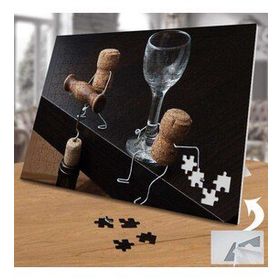 KS699255 Şarap Mantarları Ve Tirbuşon 240 Parça Puzzle Yapboz