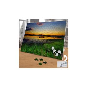 KS699273 Gün Batımında Göl Manzarası 240 Parça Puzzle Yapboz
