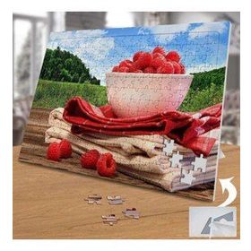 KS699283 Doğal Ortamda Meyve Dolu Tabak 240 Parça Puzzle Yapboz