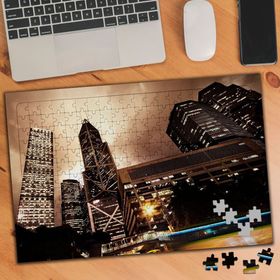 KS699409 Akşam Üstü Bina Manzarası 240 Parça Puzzle Yapboz