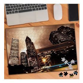 KS699409 Akşam Üstü Bina Manzarası 240 Parça Puzzle Yapboz