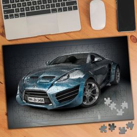 KS699441 Lüks Spor Araba Modeli 240 Parça Puzzle Yapboz