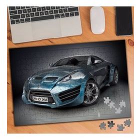 KS699441 Lüks Spor Araba Modeli 240 Parça Puzzle Yapboz
