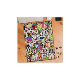 KS699442 Renkli Harfler Kolyajı 240 Parça Puzzle Yapboz