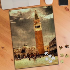 KS699473 Kilise İbadethane Mimari Yapı 240 Parça Puzzle Yapboz