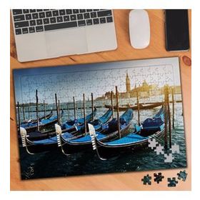 KS699475 Deniz Kıyısında Gondollar 240 Parça Puzzle Yapboz