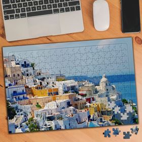 KS699478 Yunanistan Sandoron Adası 240 Parça Puzzle Yapboz