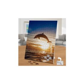 KS699479 Denizdeki Sevimli Yunus Balığı 240 Parça Puzzle Yapboz