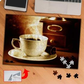 KS699687 Dumanı Üstünde Kahve Fincanı 240 Parça Puzzle Yapboz