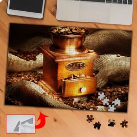KS699688 Ahşap Kahve Öğütücü Resmi 240 Parça Puzzle Yapboz