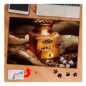KS699688 Ahşap Kahve Öğütücü Resmi 240 Parça Puzzle Yapboz