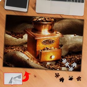 KS699688 Ahşap Kahve Öğütücü Resmi 240 Parça Puzzle Yapboz
