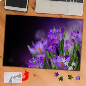 KS70120 Narin Mor Kır Çiçekleri 240 Parça Puzzle Yapboz