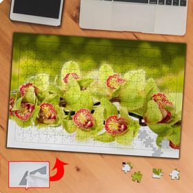 KS70131 Farklı Hoş Çiçek Peyzajı 240 Parça Puzzle Yapboz