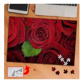 KS70132 Kırmızı Güller Hoş Çiçekler 240 Parça Puzzle Yapboz