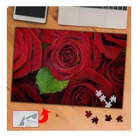 KS70132 Kırmızı Güller Hoş Çiçekler 240 Parça Puzzle Yapboz