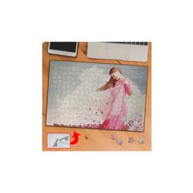 KS70144 Gülümseyen Mutlu Kız Çocuğu 240 Parça Puzzle Yapboz