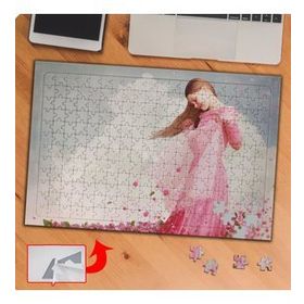 KS70144 Gülümseyen Mutlu Kız Çocuğu 240 Parça Puzzle Yapboz