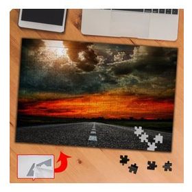 KS70150 Kızıl Gökyüzü Manzarası 240 Parça Puzzle Yapboz