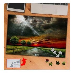 KS70153 Şimşek Kıvılcımları Doğa Manzara 240 Parça Puzzle Yapboz