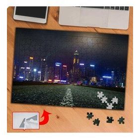 KS70160 Büyük Binalar Şehir Görünümü 240 Parça Puzzle Yapboz