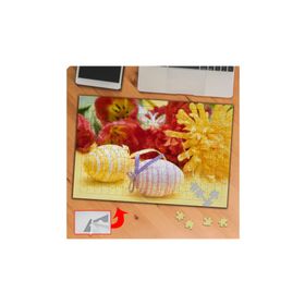 KS70205 Paskalya Yumurtası ve Çiçekler 240 Parça Puzzle Yapboz