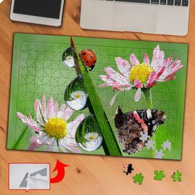 KS70216 Uğur Böceği ve Kelebek 240 Parça Puzzle Yapboz