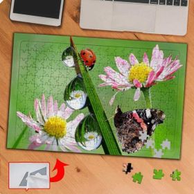 KS70216 Uğur Böceği ve Kelebek 240 Parça Puzzle Yapboz