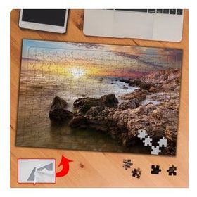 KS70259 Kayalık ve Gökyüzü Manzarası 240 Parça Puzzle Yapboz