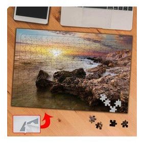 KS70259 Kayalık ve Gökyüzü Manzarası 240 Parça Puzzle Yapboz