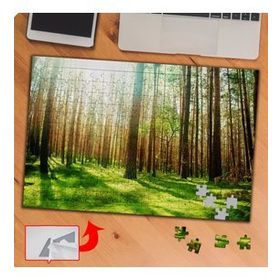 KS70274 Ormanda Sıra Ağaç Manzarası 240 Parça Puzzle Yapboz