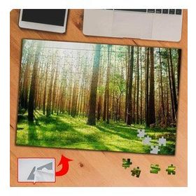 KS70274 Ormanda Sıra Ağaç Manzarası 240 Parça Puzzle Yapboz
