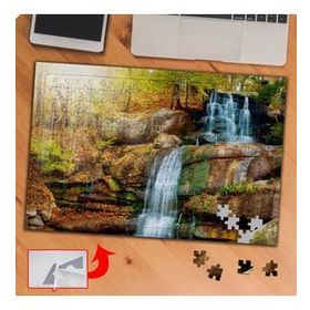 KS70275 Ormanda Şelale Manzarası 240 Parça Puzzle Yapboz