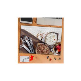 KS70315 Mutfakta Yiyecek Temalı 240 Parça Puzzle Yapboz