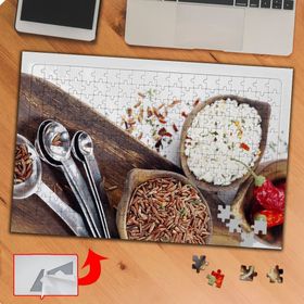 KS70315 Mutfakta Yiyecek Temalı 240 Parça Puzzle Yapboz