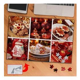 KS70316 Kutlama Yemekleri Kolyajı 240 Parça Puzzle Yapboz