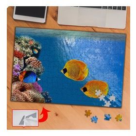 KS70368 Mavi Okyanusda Renkli Balık 240 Parça Puzzle Yapboz