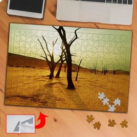 KS70380 Kurak Yerde Ağaç Dalları 240 Parça Puzzle Yapboz
