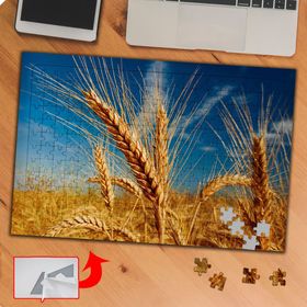 KS704 Mavi Gökyüzü Buğday Tarlası 240 Parça Puzzle Yapboz Tablo