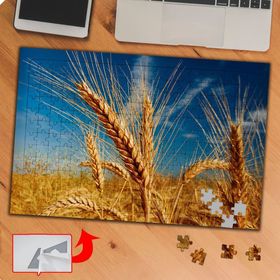 KS704 Mavi Gökyüzü Buğday Tarlası 240 Parça Puzzle Yapboz Tablo