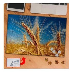 KS704 Mavi Gökyüzü Buğday Tarlası 240 Parça Puzzle Yapboz Tablo