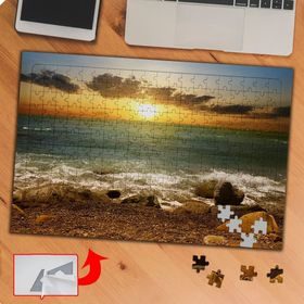 KS70406 Deniz Dalgaları ve Manzara 240 Parça Puzzle Yapboz