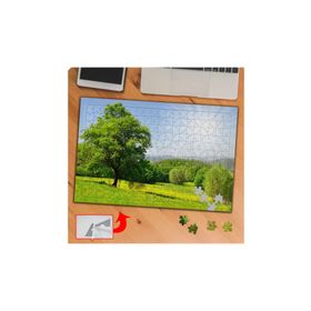 KS70416 Yeşil Bitkiler Doğa Manzarası 240 Parça Puzzle Yapboz Tablo