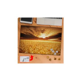 KS70421 Gün Batımında Buğday Tarlası 240 Parça Puzzle Yapboz