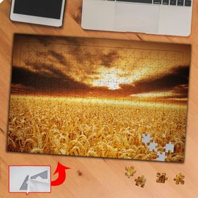 KS70421 Gün Batımında Buğday Tarlası 240 Parça Puzzle Yapboz