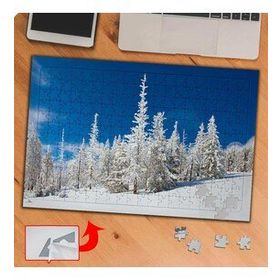KS70425 Karlı Kış Mevsimi Doğa 240 Parça Puzzle Yapboz Tablo