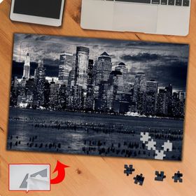 KS70489 Yüksek Binalar Manzarası 240 Parça Puzzle Yapboz Tablo